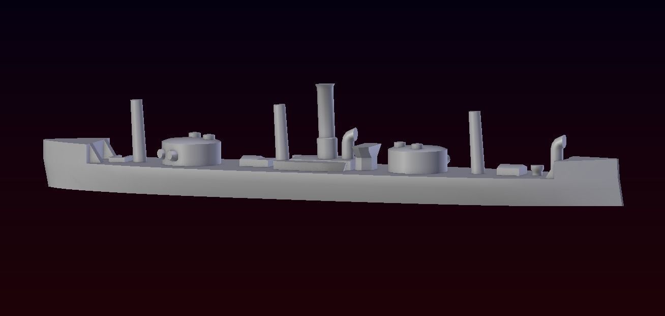 Brazilian Ironclad Lima Barros 3D print model_19
