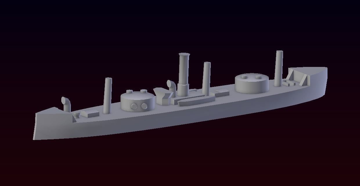 Brazilian Ironclad Lima Barros 3D print model_13