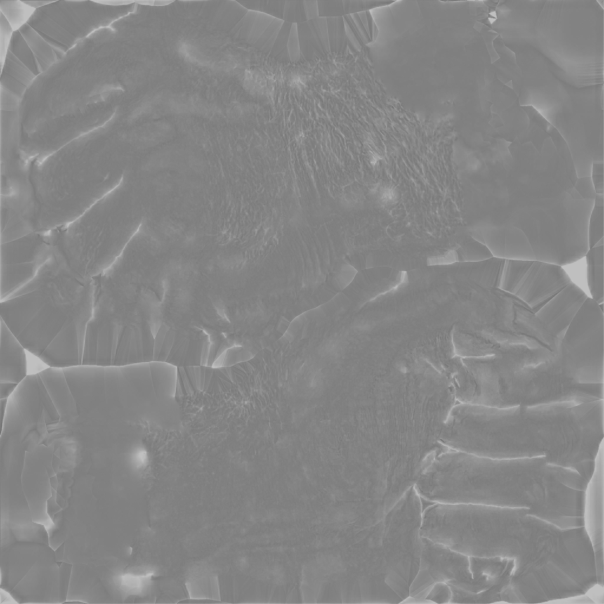 PBR Pickled Human Hand 3D model_7