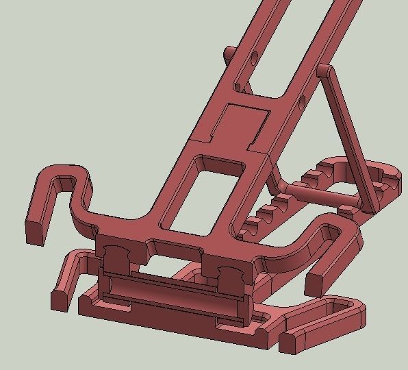 Universal Laptop Stand 3D model 3D printable CGTrader