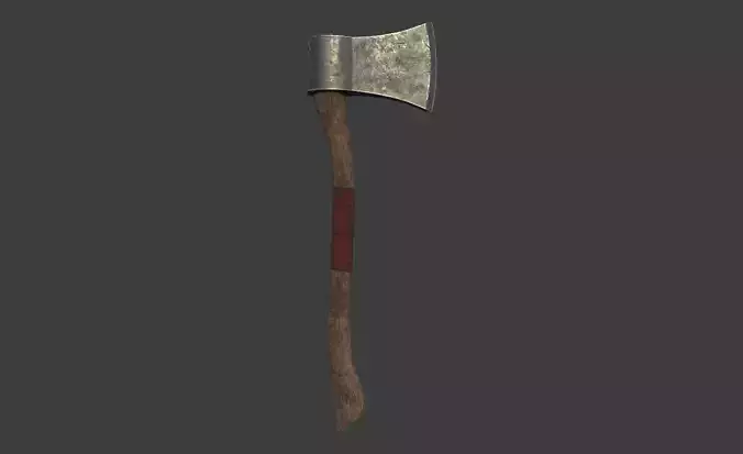 Low Poly Game Ready Axe