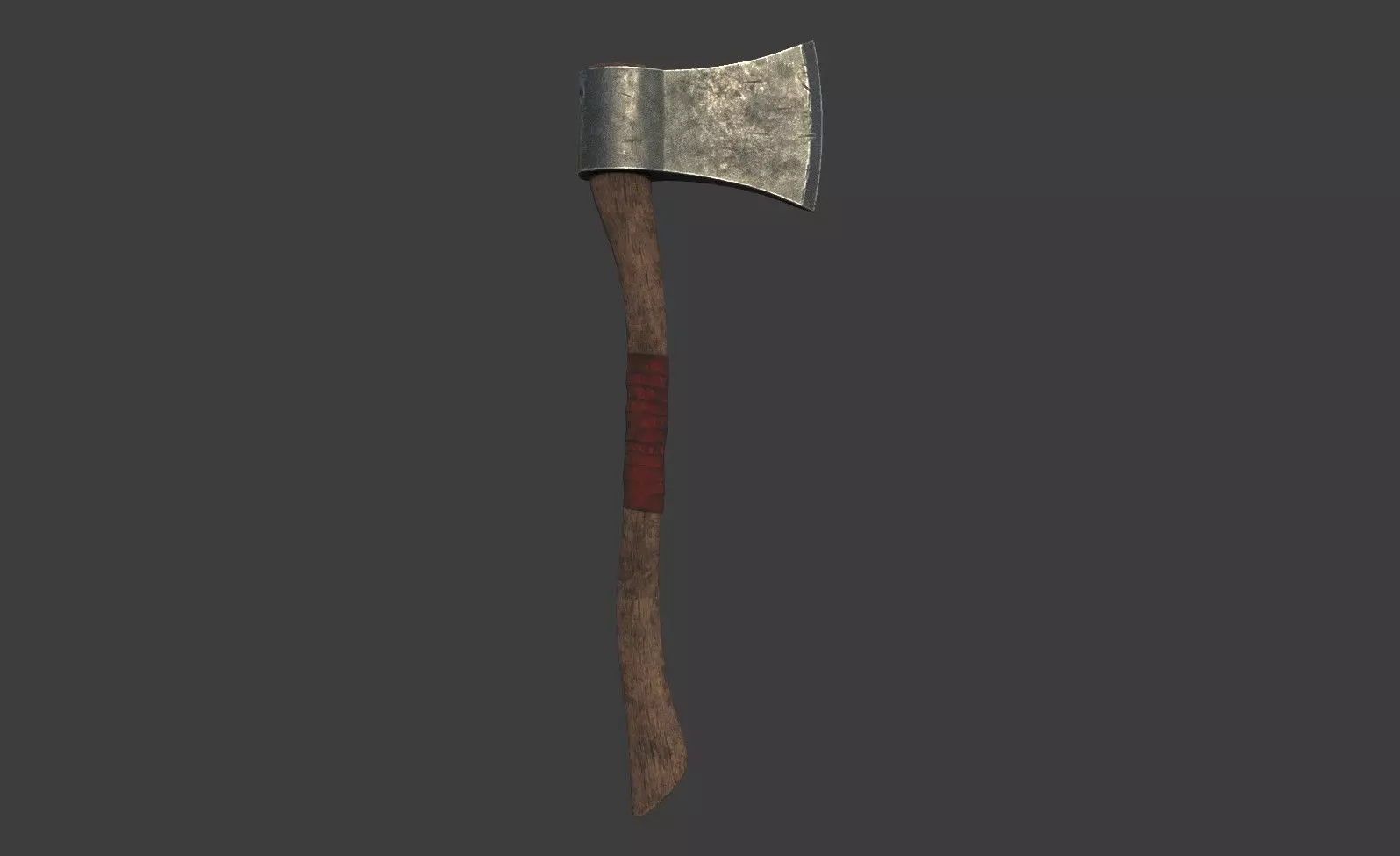 Low Poly Game Ready Axe Low-poly 3D model_0