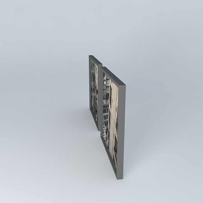 Composition Urbana 03 Free 3D model_2