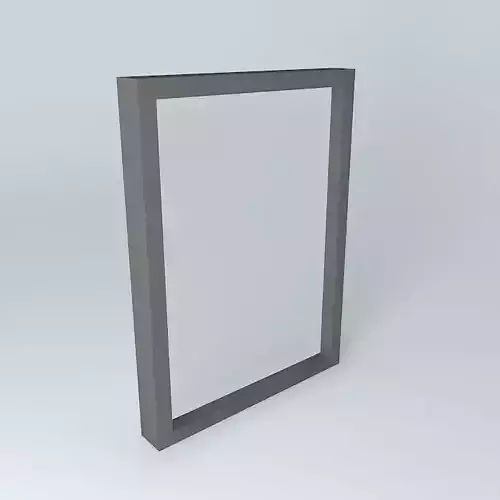 Transport rectangular glass frame