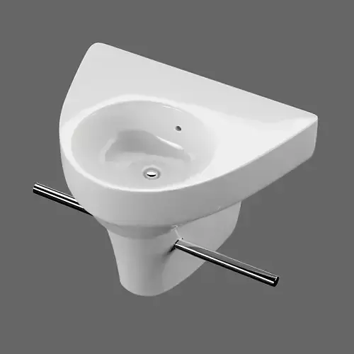 Washbasin Duravit Starck 2 art 071450 3D model