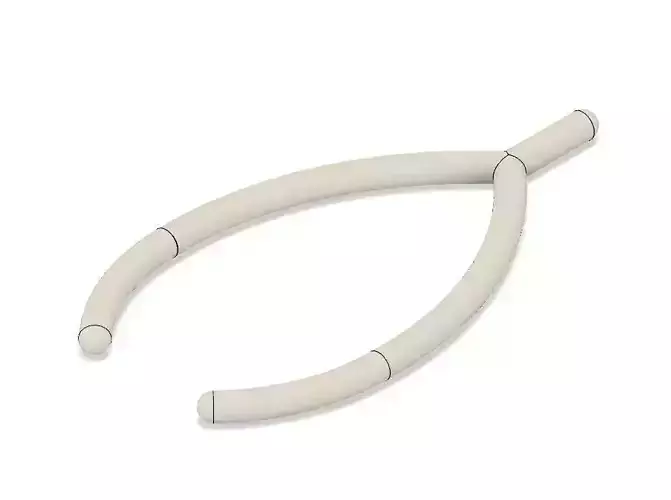Free Simple Wishbone Free 3D print model