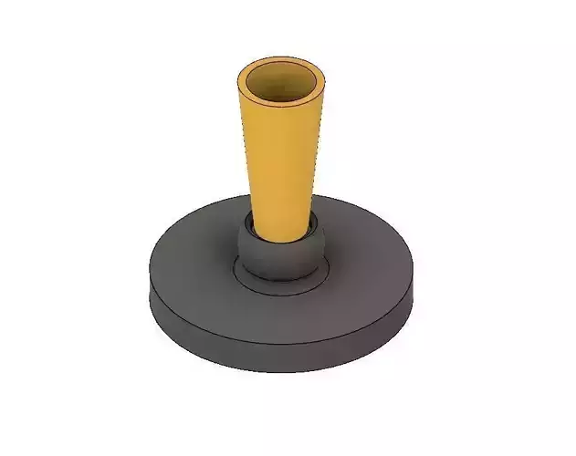 Upright Umbrella Tip 3D print model