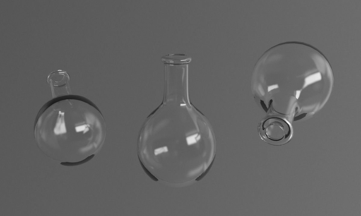 glass test-tube 3D model_1