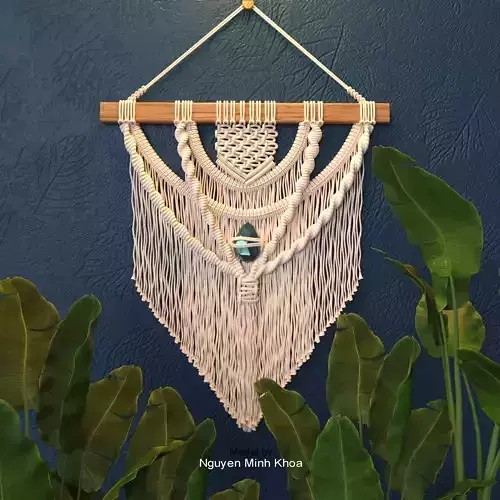Macrame 3 wall hanging