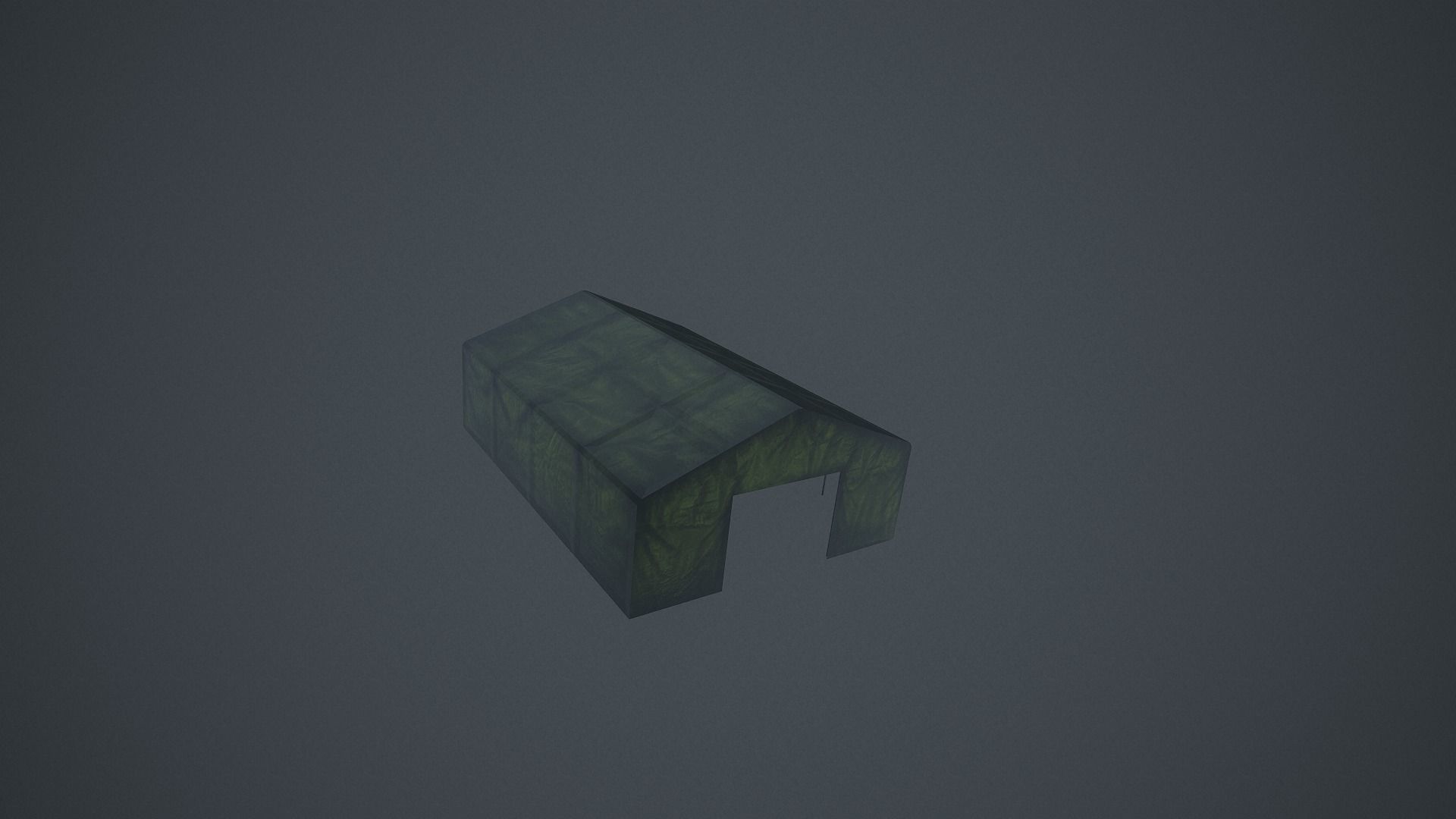 Small Tent  Free low-poly 3D model_2