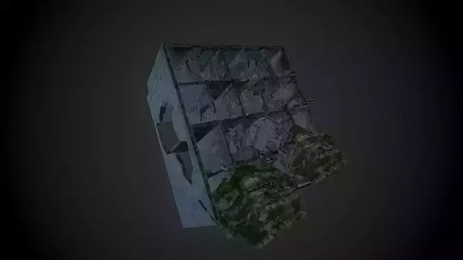 Damaged-Destroyed Building 7