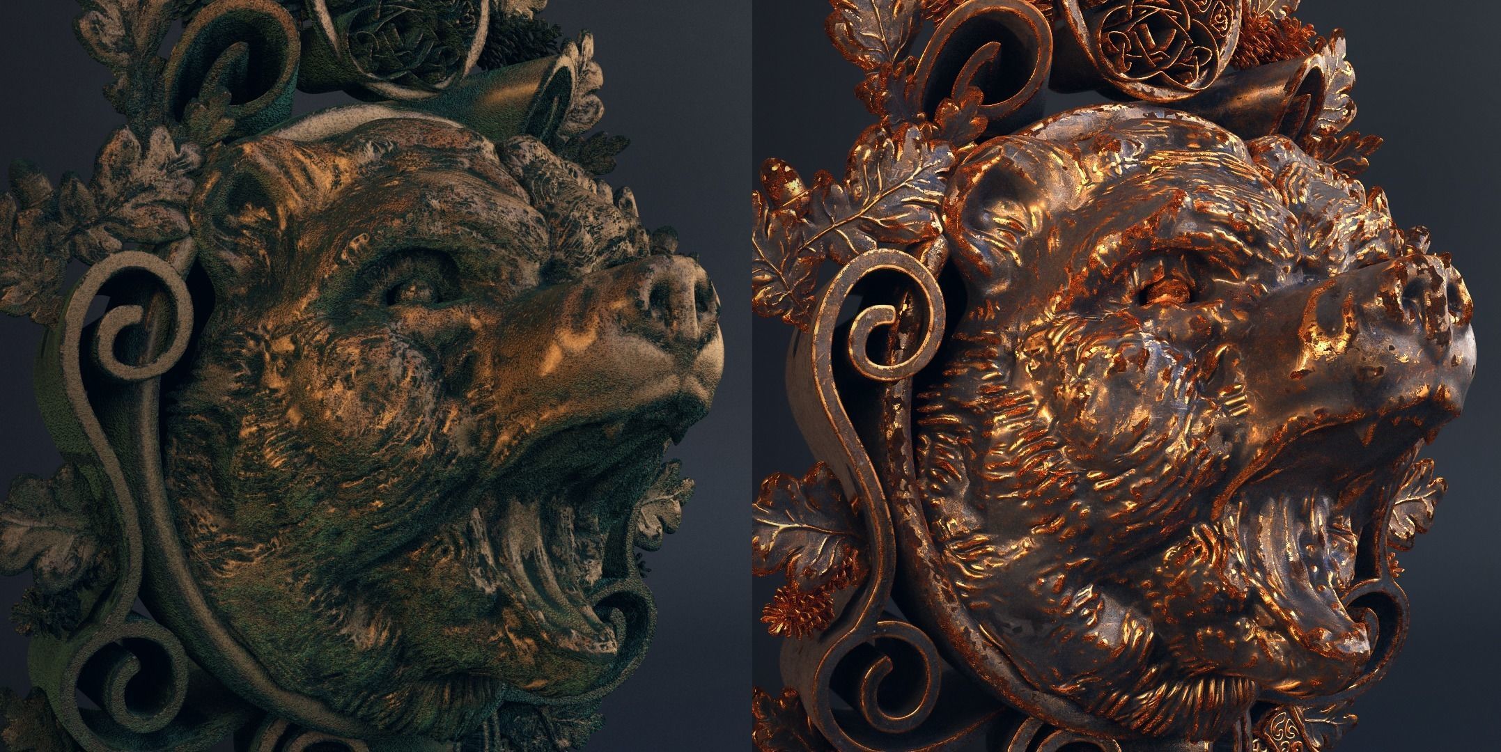 100 C4D Redshift Advanced Materials Texture_3