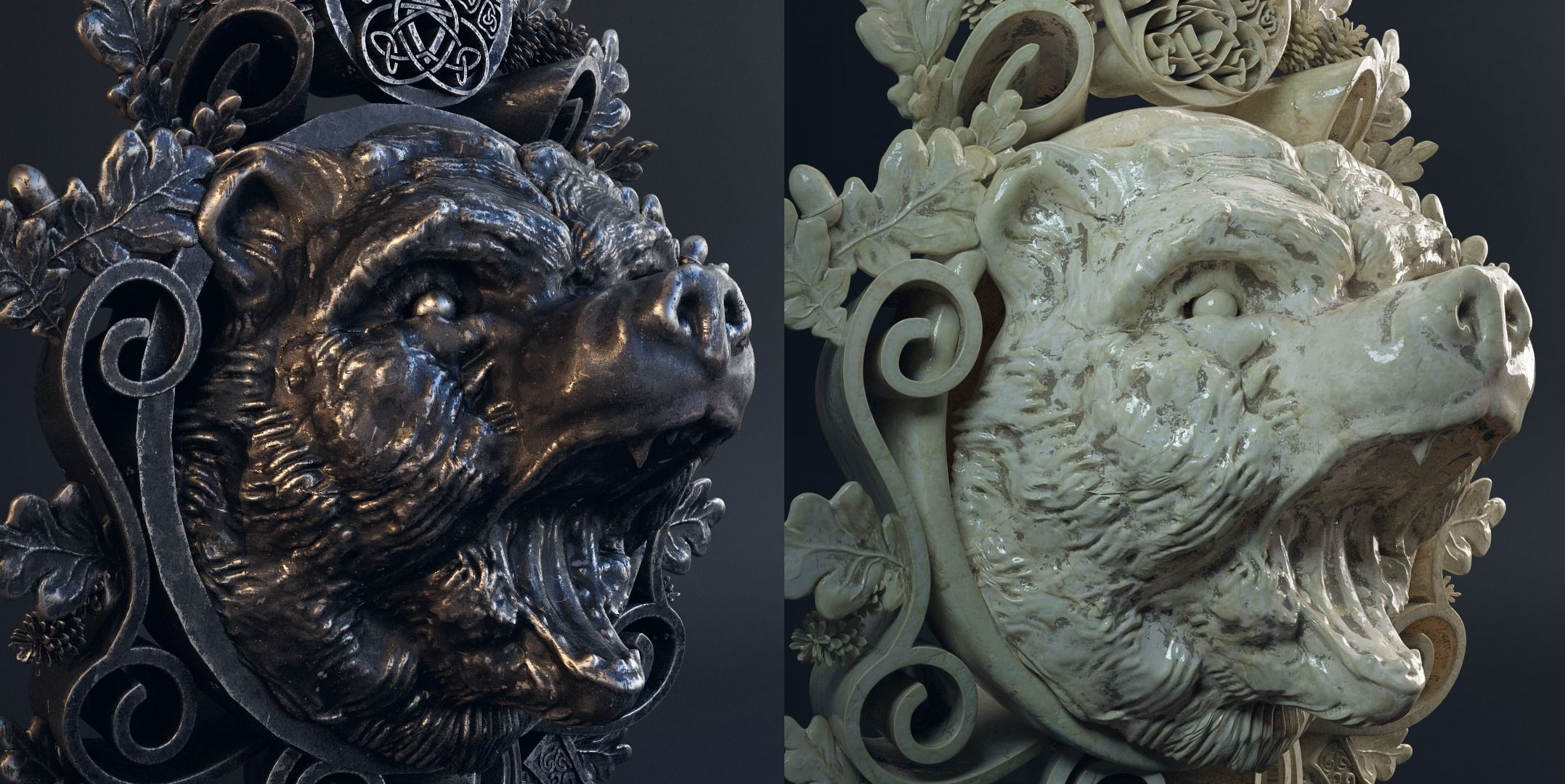 100 C4D Redshift Advanced Materials Texture_1