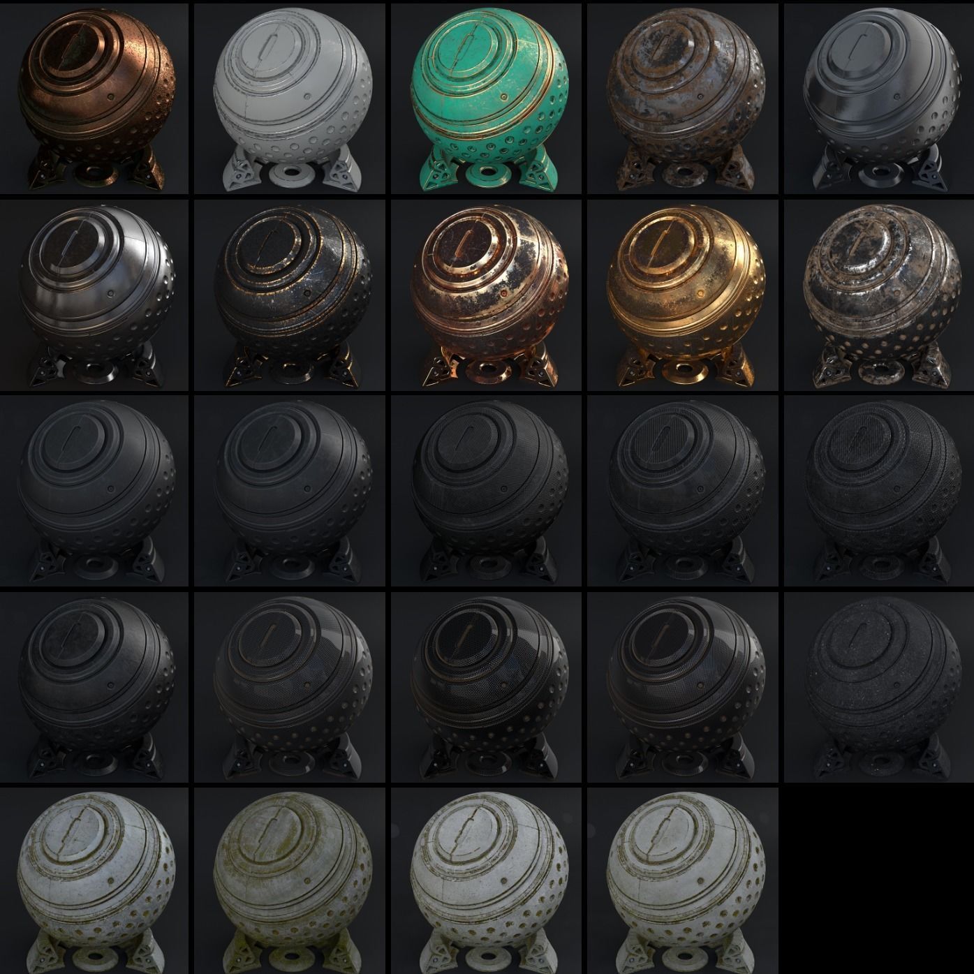 100 C4D Redshift Advanced Materials Texture_8