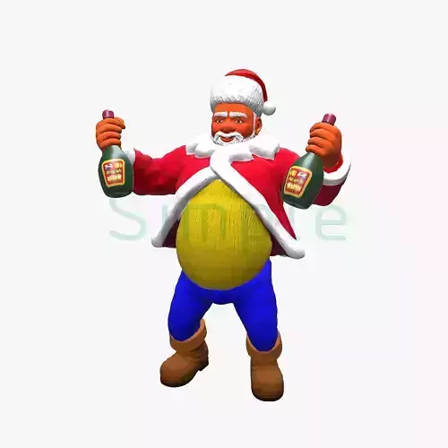 Santa Claus 3D model