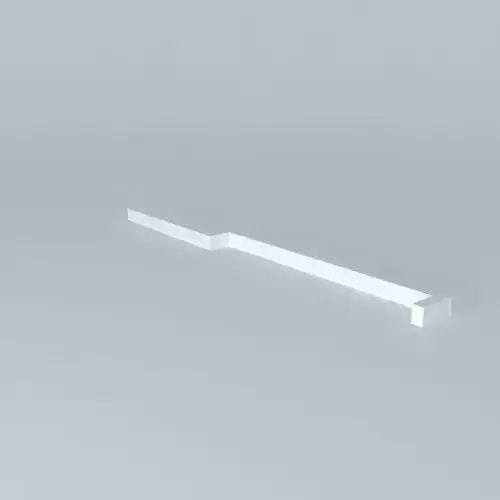 Custom bathroom shelf