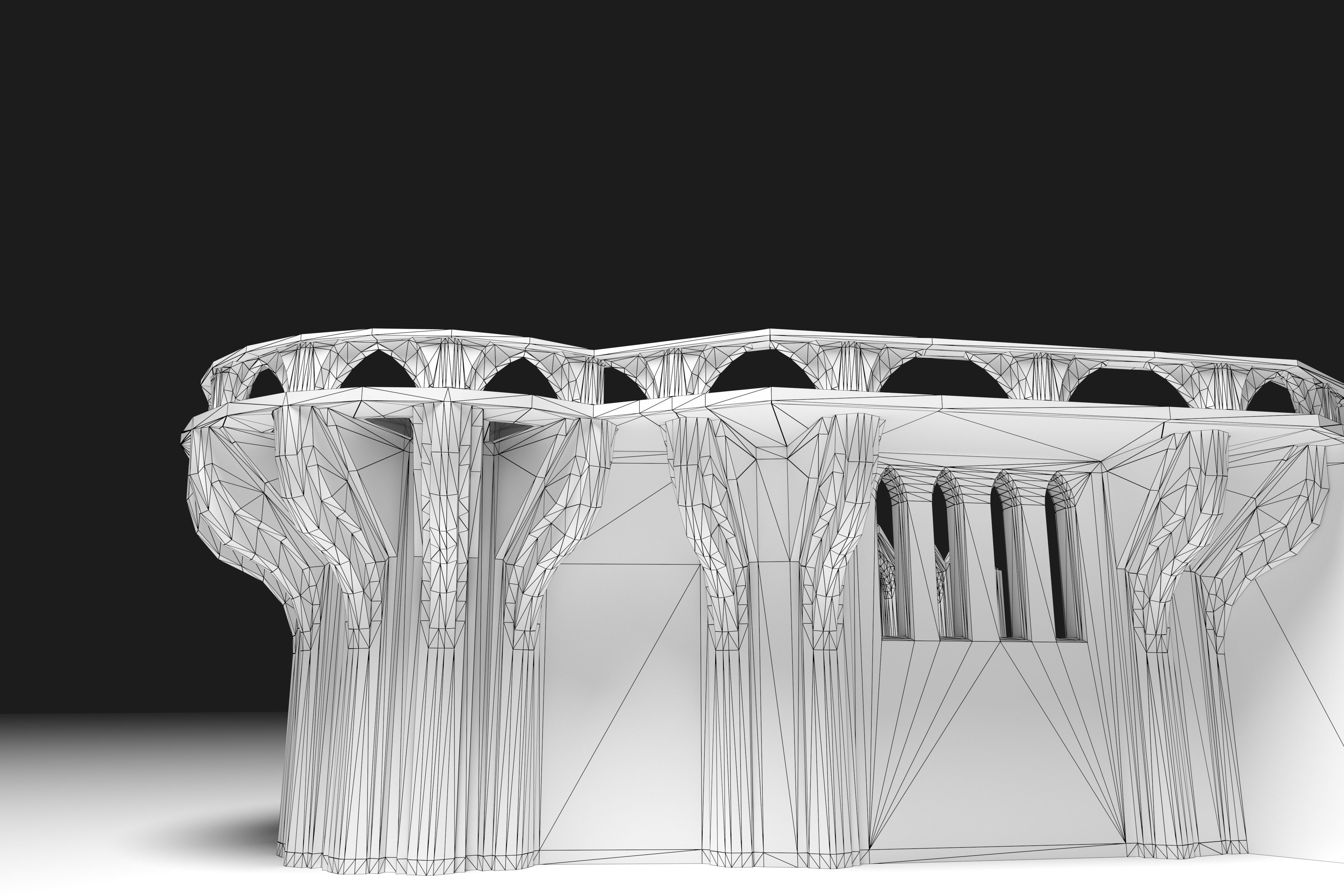 Empyrean Throne Low-poly 3D model_14