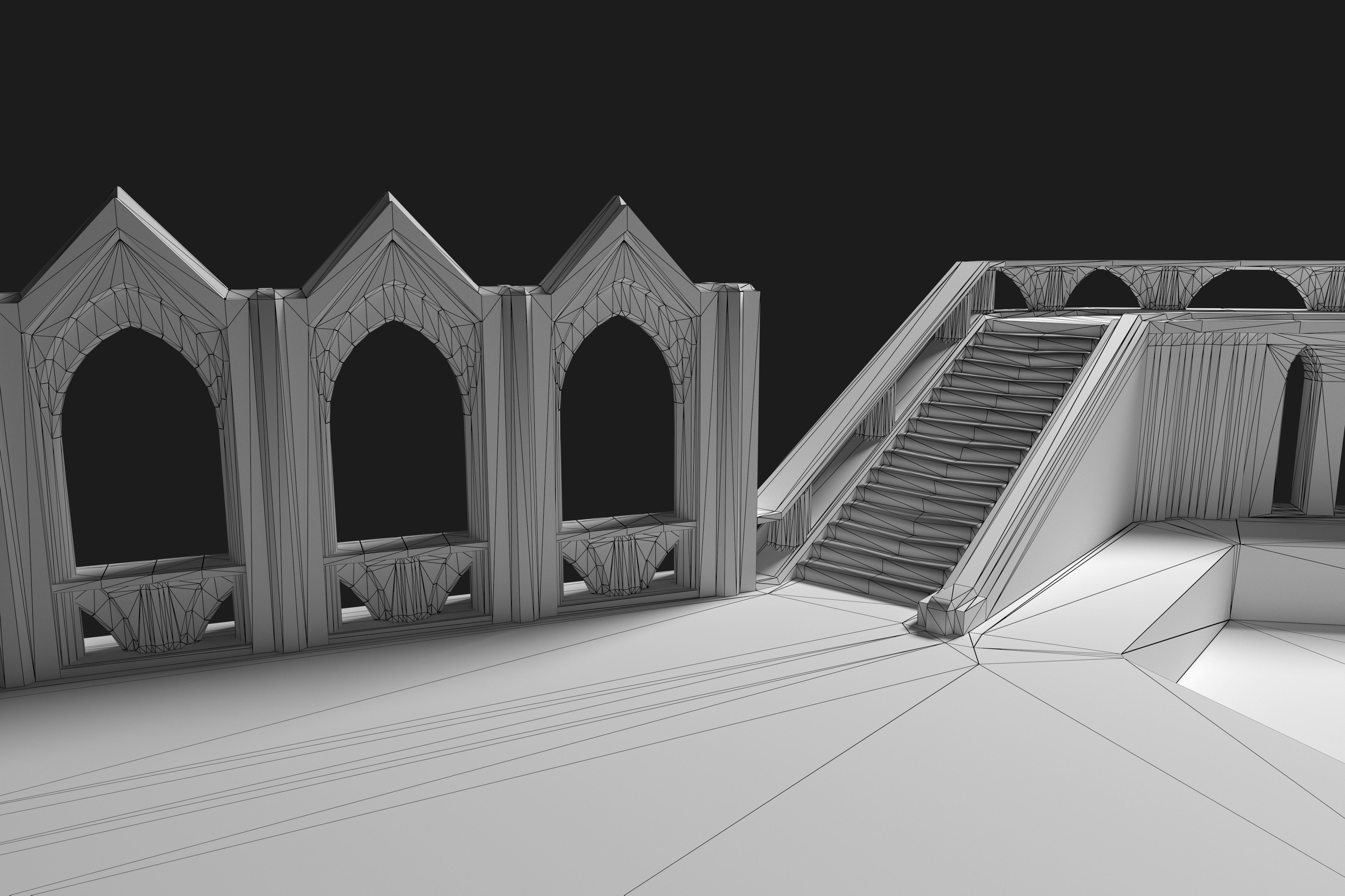 Empyrean Throne Low-poly 3D model_12