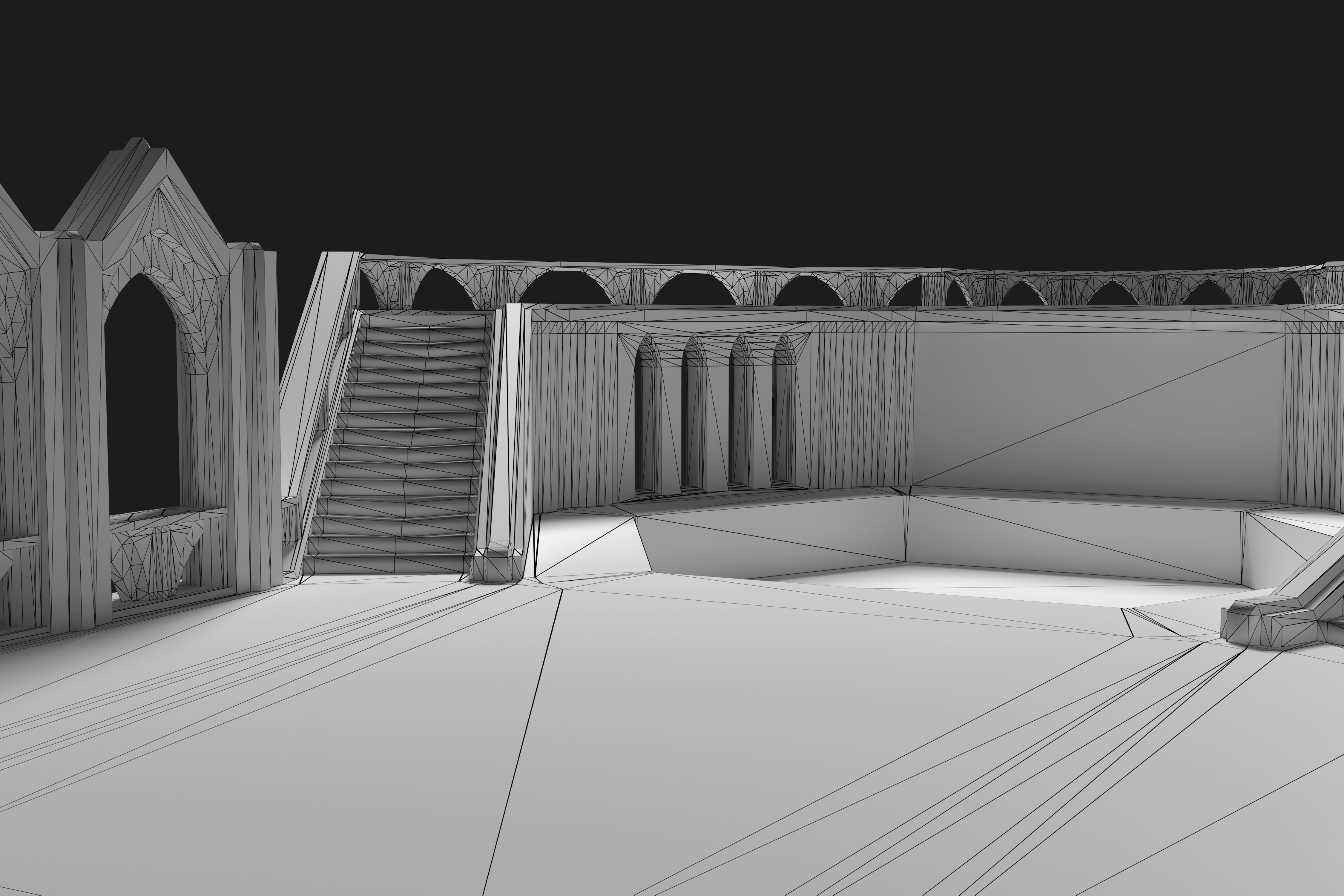 Empyrean Throne Low-poly 3D model_8