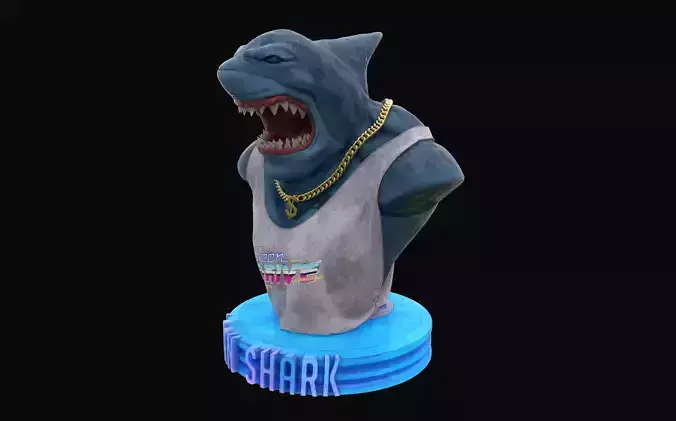 Loan Shark Bust 3D model