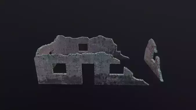 Damaged-Destroyed Building 2