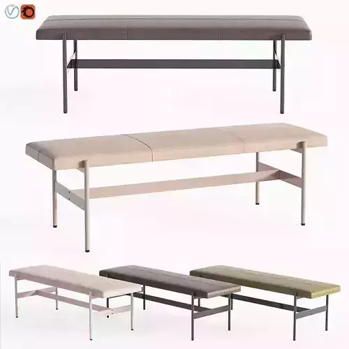 Modern Leather Daybench Blu dot