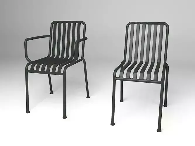 Palissade Chair and Armchair