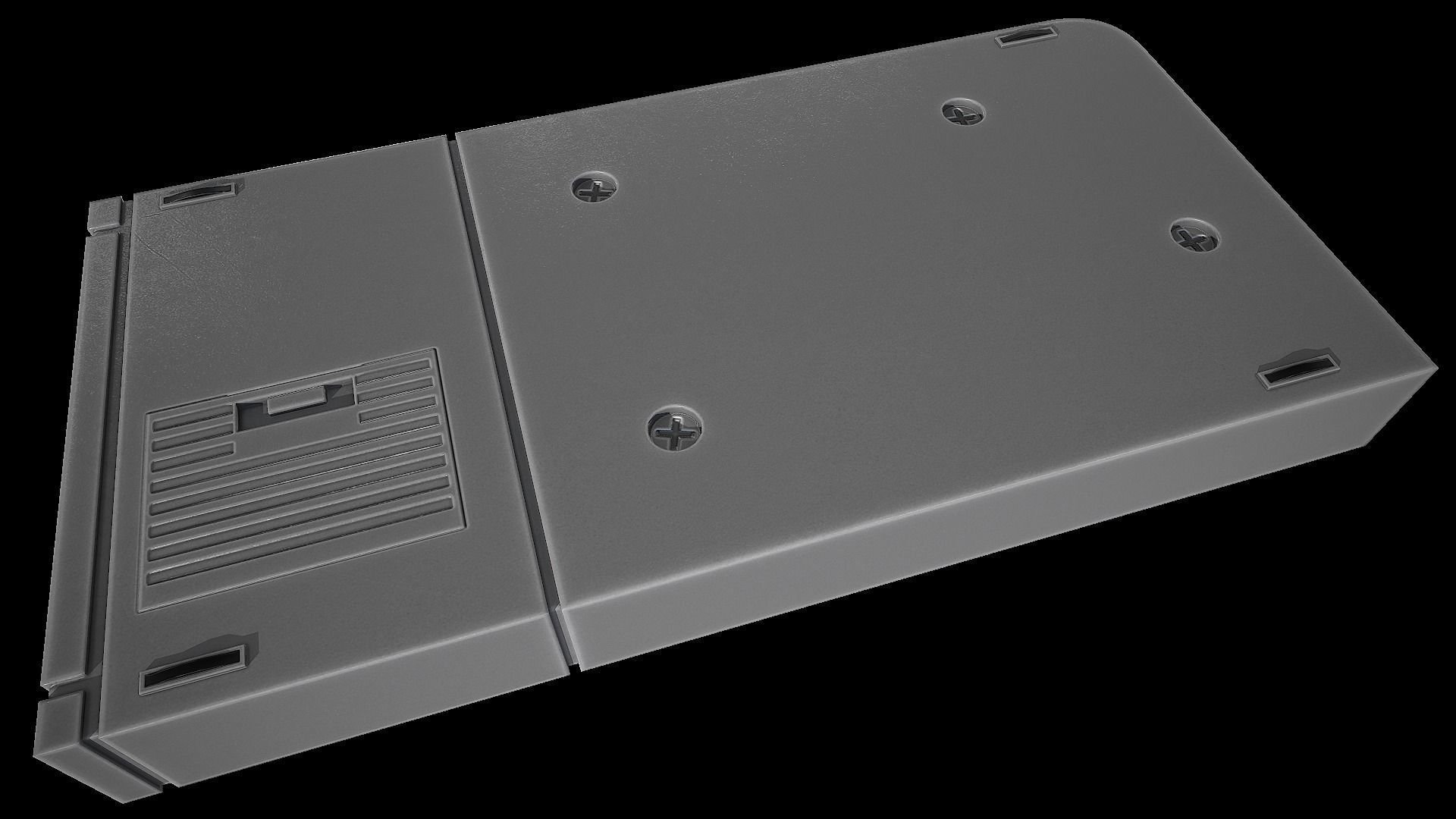 Hacker Gadget Low-poly 3D model_3