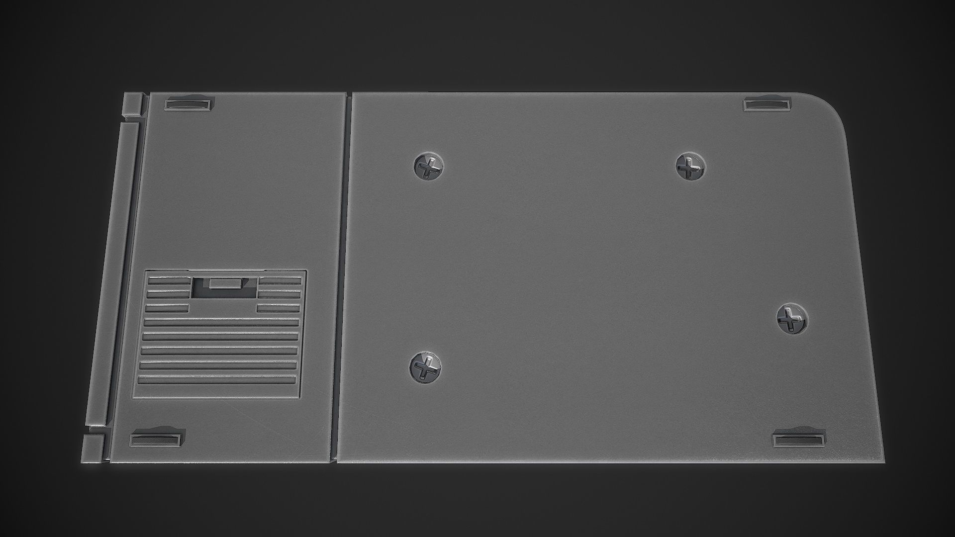 Hacker Gadget Low-poly 3D model_7