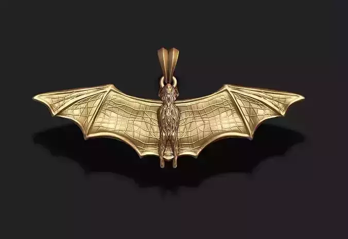 Bat pendant 3D print model