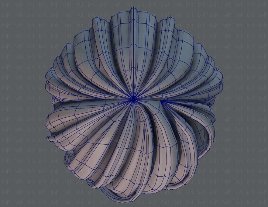 3D Hair style for boy V51 Low-poly 3D model_34