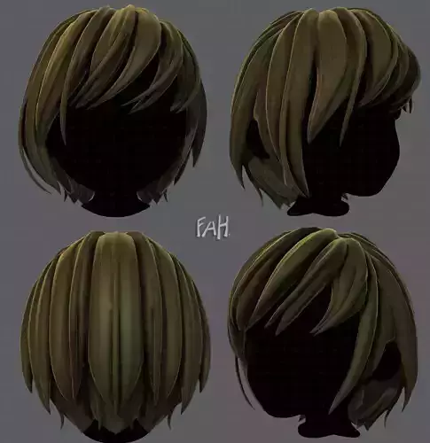 3D Hair style for boy V51