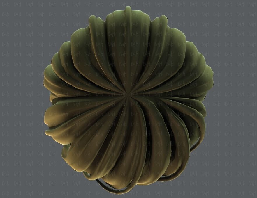 3D Hair style for boy V51 Low-poly 3D model_33