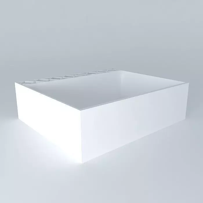 window bar Free 3D model_0