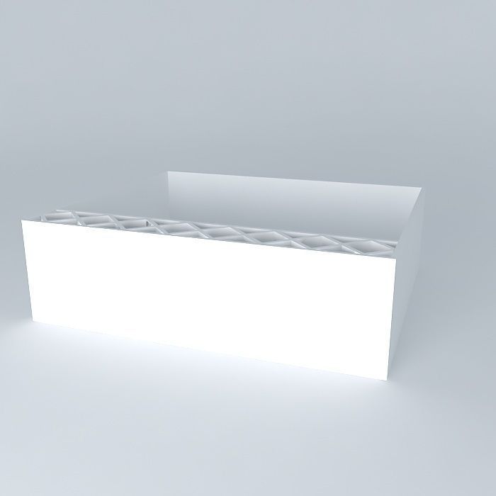 window bar Free 3D model_1
