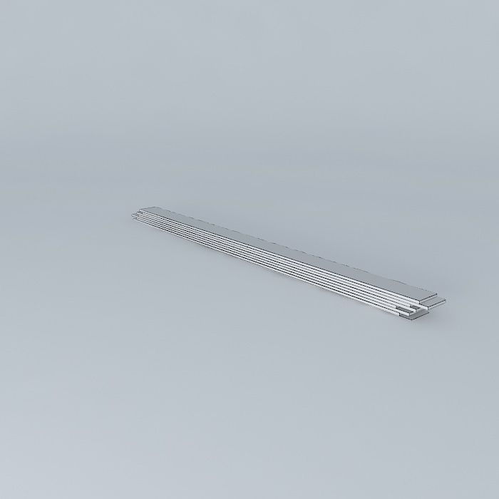 wave panel Free 3D model_3