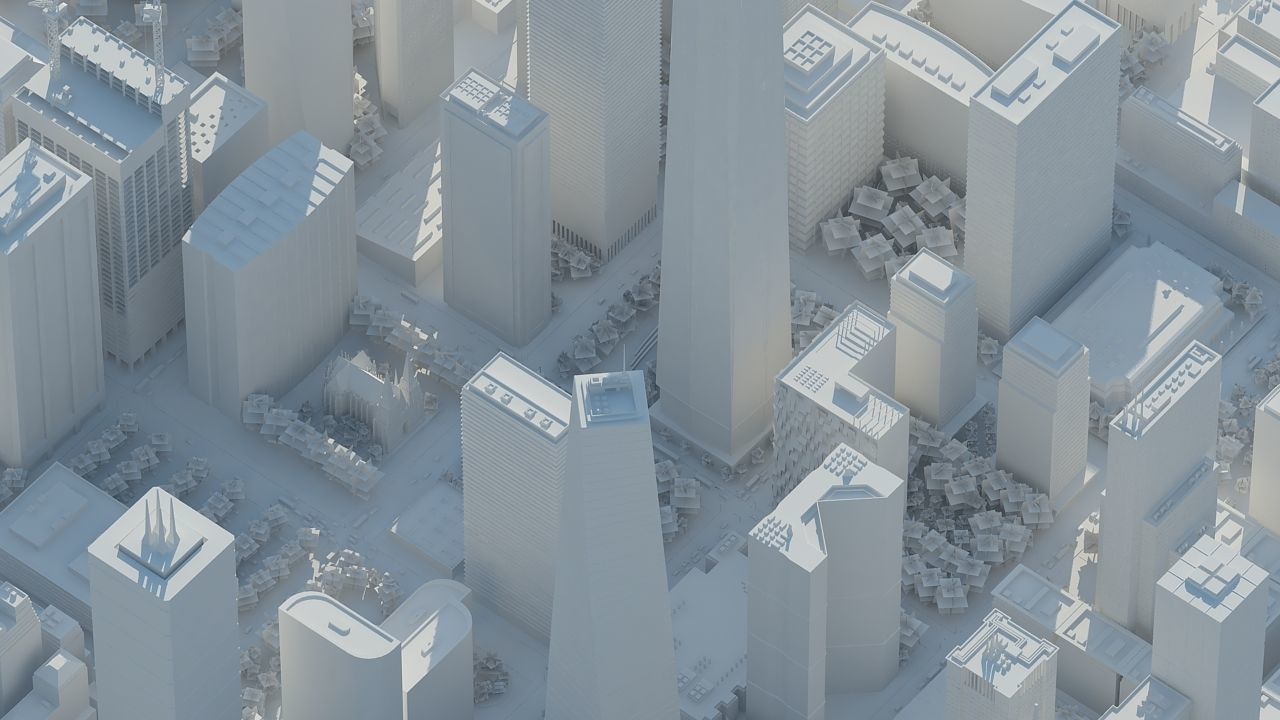 3D Big City H 3D model_19