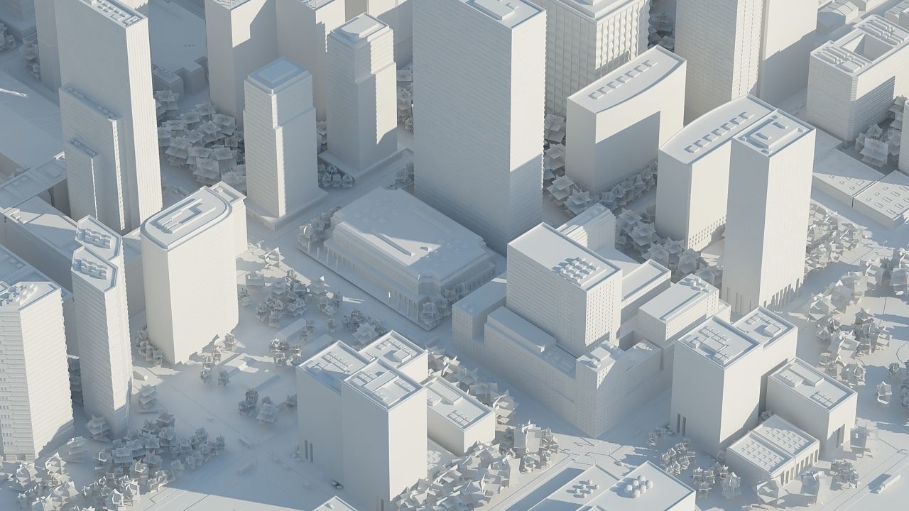 3D Big City H 3D model_16