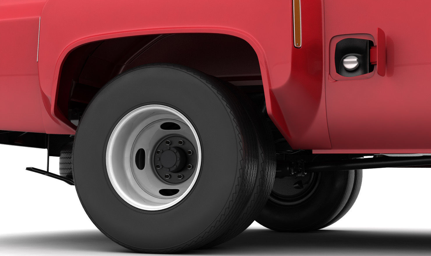 GENERIC DUALLY PICKUP TRUCK 2 3D model_14