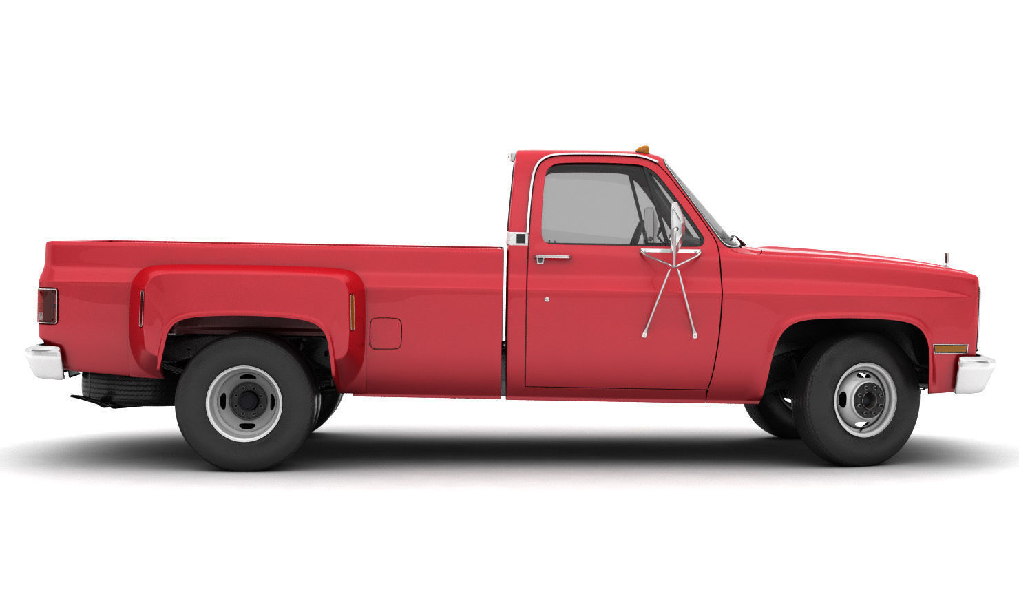 GENERIC DUALLY PICKUP TRUCK 2 3D model_16