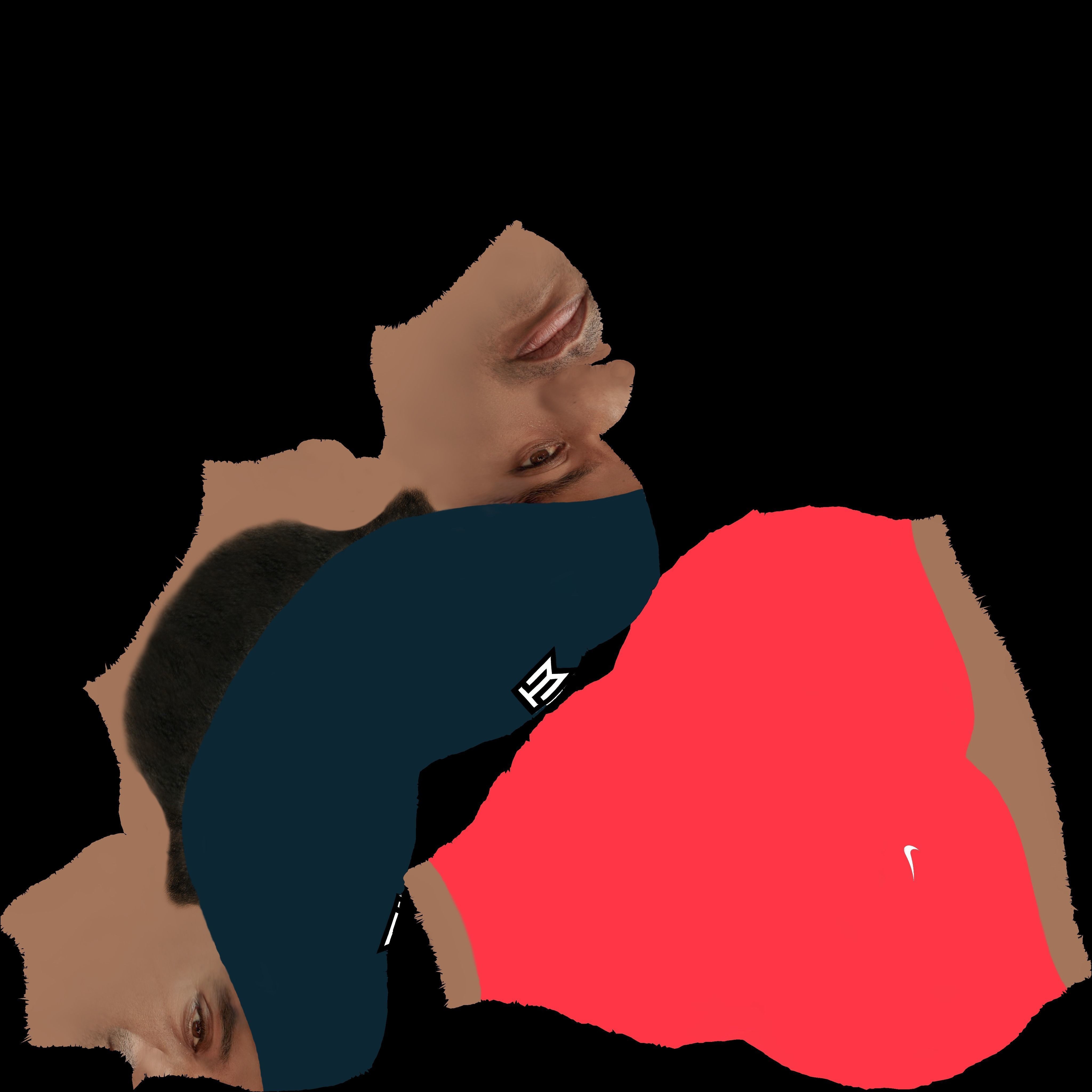 Tiger Woods bust ready for full color 3D printing 3D print model_18