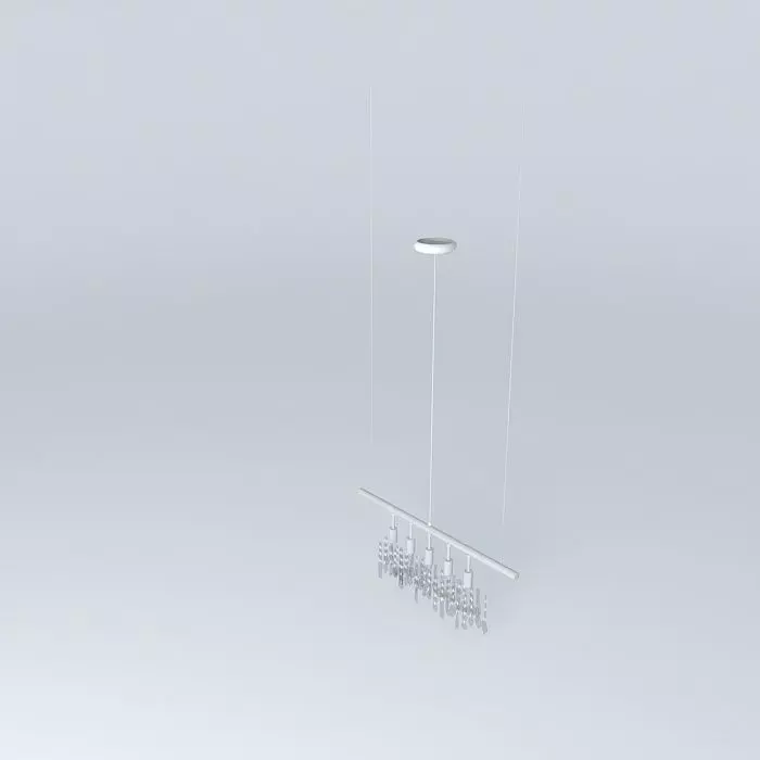 CRYSTAL Cellula Inspired Chandelier 31 Free 3D model