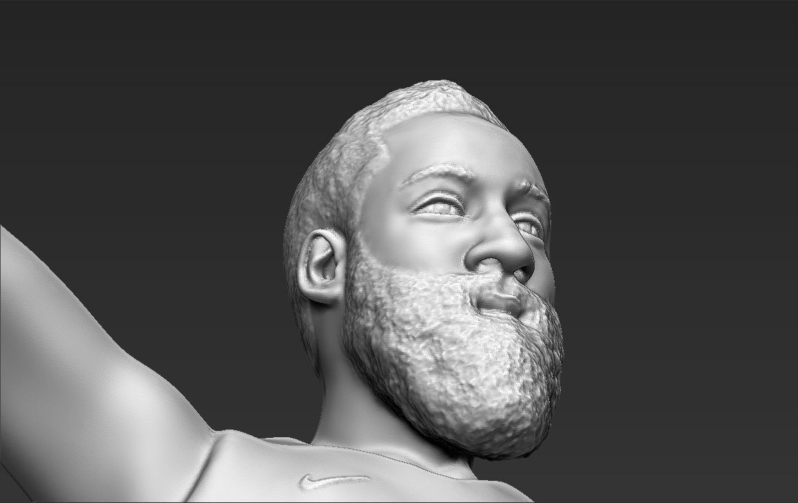 James Harden 3D printing ready stl obj formats 3D print model_18