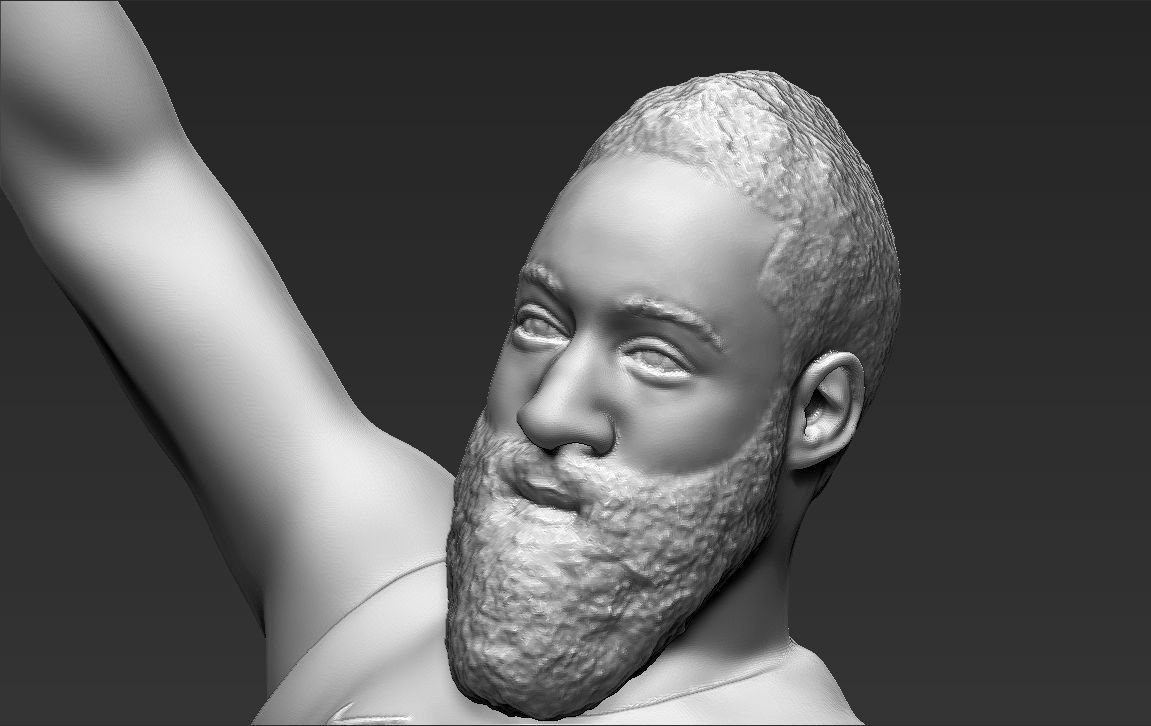 James Harden 3D printing ready stl obj formats 3D print model_13