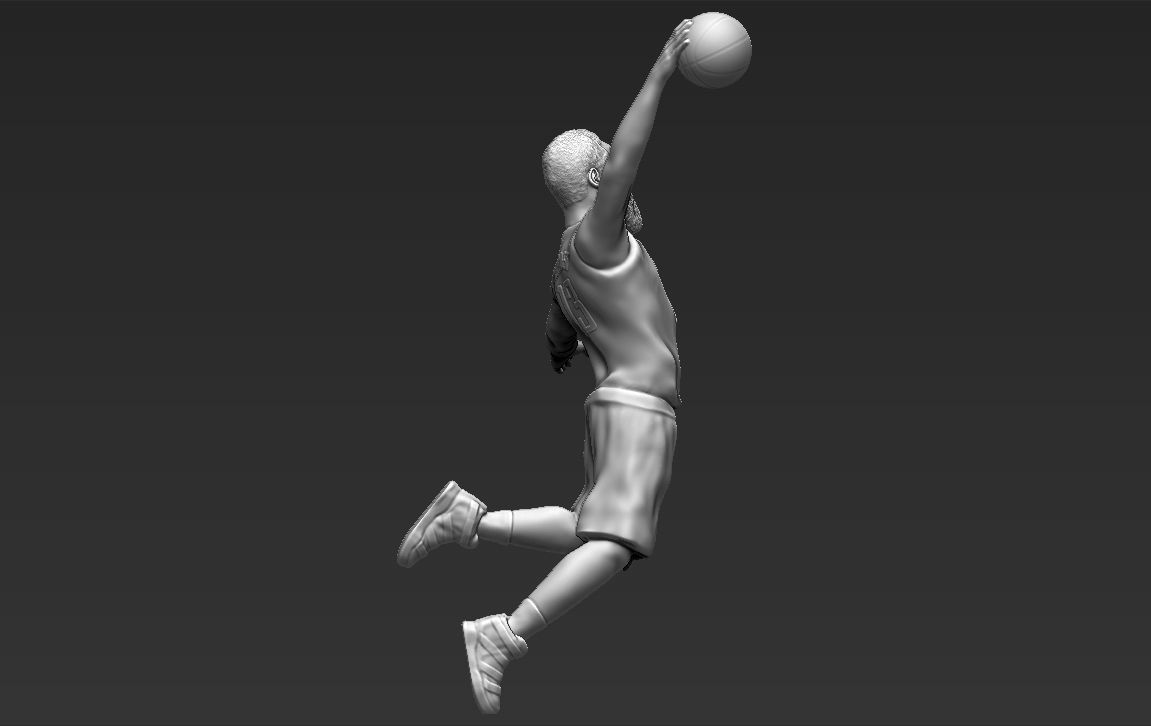 James Harden 3D printing ready stl obj formats 3D print model_9