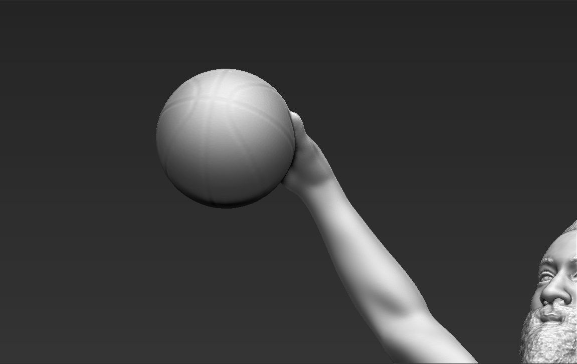 James Harden 3D printing ready stl obj formats 3D print model_20