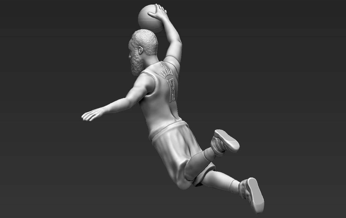 James Harden 3D printing ready stl obj formats 3D print model_28