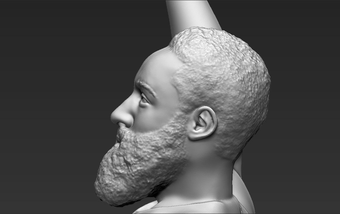James Harden 3D printing ready stl obj formats 3D print model_15