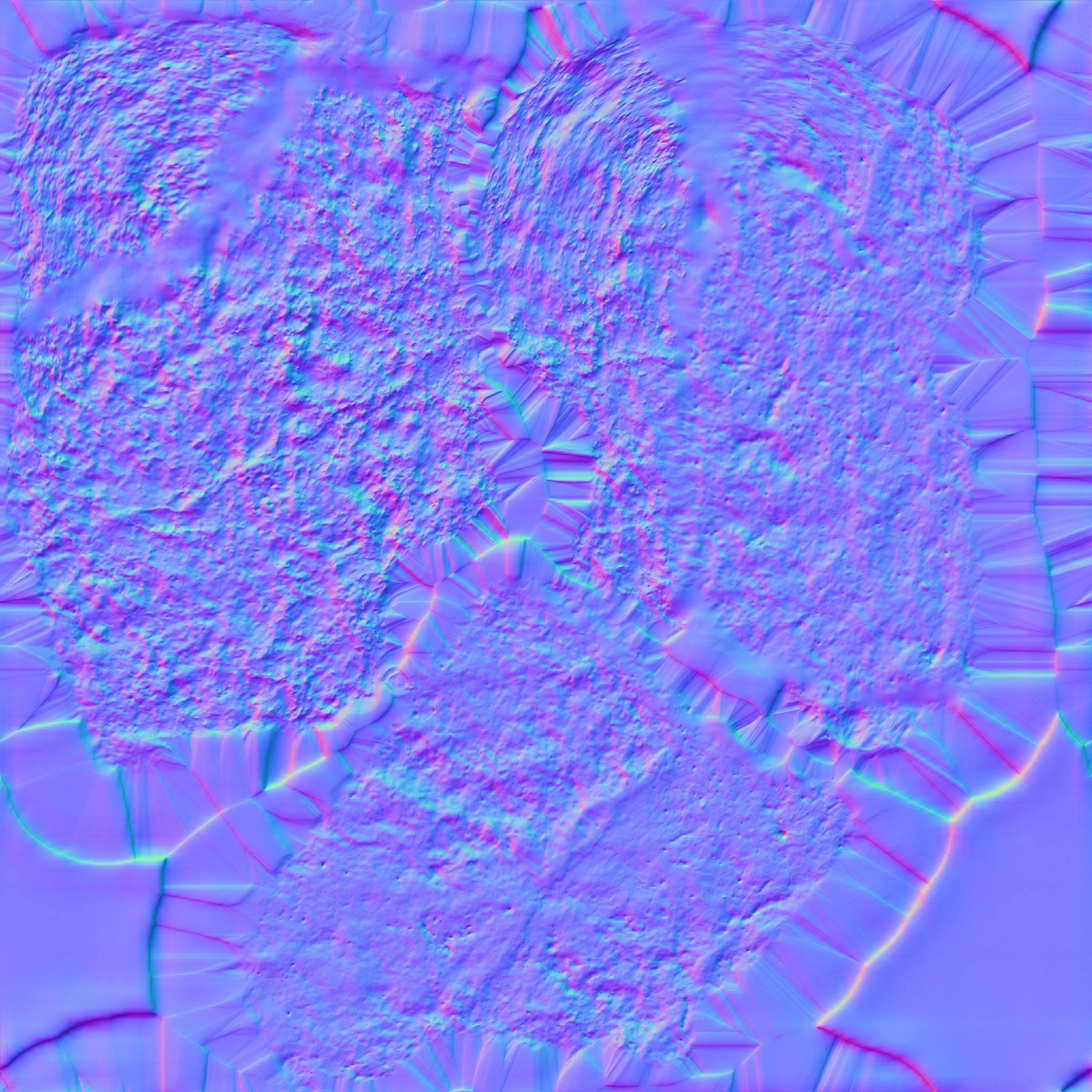 PBR Rock 7 Photorealistic 3D model_4