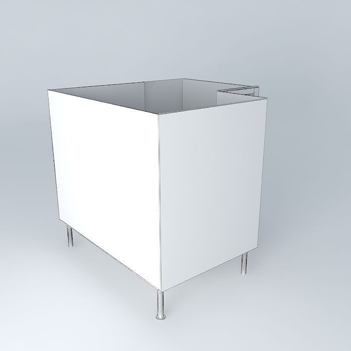 lidingo corner self-made Free 3D model_3